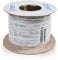 Oren CAT6 Cavo Ethernet 100m - Bianco - Slim - Filo di rame puro 23 AWG, larghezza di banda 250 MHz, cavo di rete Internet LAN UTP, senza alogeni, non corrosivo - Gigabit ad alta velocità