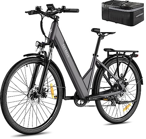 Fafrees F28 PRO E-Bike Damen Elektrofahrrad 27,5 Zoll 14,5Ah Akku 110km, [ Offiziell ] Herren E Bike Mountainbike 25km/h, 250W Elektro Fahrrad, Ebike 6km/h Gehilfe 3,5 Zoll Display mit App
