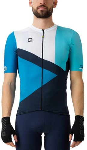 Alé Men's Pragma Next Short Sleeve Cycling Jersey, Blue, XXL