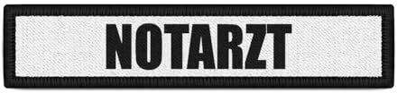 Copytec Patch Notarzt NA Arzt Notfall Mediziner Beruf Streifen Aufnäher#40354