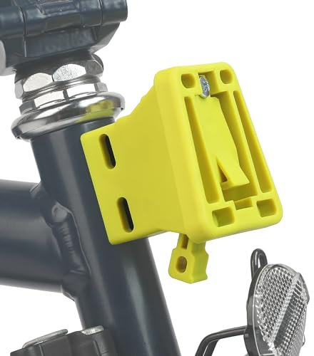 Rhinowalk Trägerblock Rack Adapter für Brompton Faltrad Halterung Frontträger Brompton Adapter Gepäckträger Vorderradträgerblock Fahrradzubehör