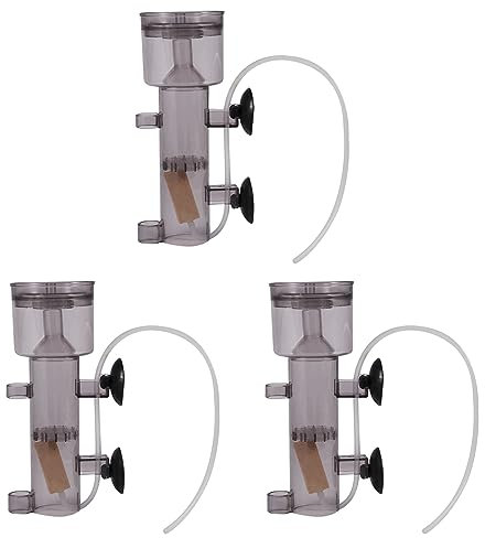 TAMOSH 3X 600L / H Mini Aquarium See Fisch Korallen Tank Innen Aufhängung für Luft Betriebenen Ei Abschäumer mit Luft Schläuchen