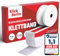 Klick Berlin Klettband Selbstklebend | 2 cm schmales Klettband | Klett Klebeband klebt auf vielen Flächen | Klettverschluss | 20mm breit, 1 Meter lang