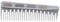 Healeved Hair Cutting Scissor Comb Hair Cutting Tool Plastic Hair Comb Salon Tool Barber Combs Hair Scissor Comb