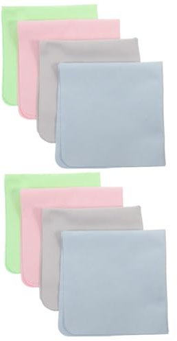 Healeved Lot De 2 Lingettes Nettoyantes Tendance Pour Grandes Lingettes Pour Lunettes Anti-rayures Portables Et Robustes 4 Pièces X 2