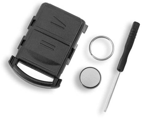 For Opel Vauxhall Key Fob Corsa C Meriva Key Fob Replacement Astra H J G D Combo Vectra Mokka Zafira 2 Buttons Car Key Fob Case Shell Battery CR2032