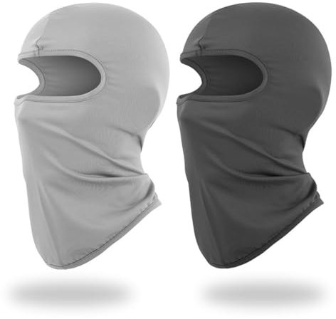 MKEAWWU 2 Cagoule Polaire d'hiver Thermique pour Enfants, Multifonction Bandana Coupe-Vent Masque de Moto Multifonction Coupe-Vent Masque de Ski Bonnet de Cyclisme avec Cache-Cou, Casquette Chapeau