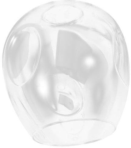 SEWACC Lampenschirm aus Glas weinglas lampenschirm groß Lampenschirme Falten- dekorativ Lampenschirmabdeckung Ersatzlampenabdeckung hängender Lampenschirm Glaslampenschatten