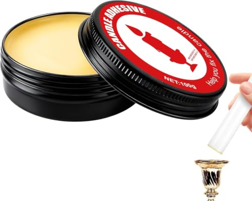 Kerzenkleber, Kerzenkleber Wachskleber, Wachsklebeplättchen für Kerzen,100g | Kerzenhalter Zubehör zum Befestigen von Kerzen und Kegelförmigen Kerzen,Weicher Kerzenkleber für Verschiedene Kerzenständer