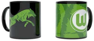 VfL Wolfsburg Magic Mug Wölfe
