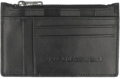 KARL LAGERFELD Unisex Erwachsene Kartenetui Schwarz OS