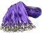 Antspirit 50 pcs lila schleife clips 32 - zoll - masse flach lanyard mit abzeichen clip hals kabel für schlüsselanhänger, id cards/marke