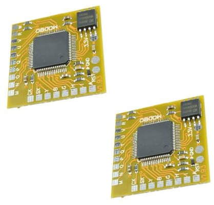 Ximimark 2Pcs Replacement MODBO5.0 V1.93 Chip For PS2 IC/PS2 Support Hard Disk Boot NIC