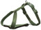 TRIXIE Premium-Hundegeschirr, S: 40-45 cm/15 mm, Dschungelgrn, Breites Brustpolster, Voll verstellbar, Reflektierende Sicherheitsteile