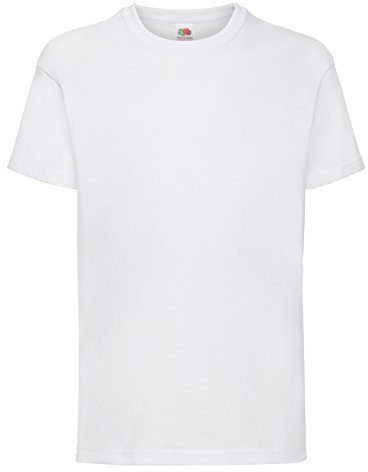 Fruit of the Loom Childrens/Kids Unisex Valueweight Short Sleeve T-Shirt (Pack of 2)