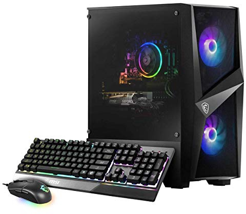 MSI Codex R Gaming Desktop, Intel Core i7-10700F, GeForce RTX 2060, 16GB Memory, 512GB SSD, WiFi 6, VR-Ready, Windows 10 Home (10SC-002US)