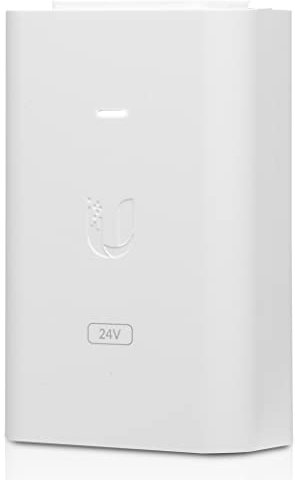 Injektor Poe Ubiquiti Poe-24-24W-G-WH Poe-Adapter 24V 1A Giga White