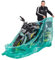 TELO COPRI MOTO RIPARA IMPERMEABILE ANTI GHIACCIO GARAGE PIEGHEVOLE PROTEZIONE CORROSIONE MISURA S-L Lunghezza: 280 cm, altezza: 200 cm