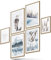 BLCKART Winter Wonderland Poster Set Beidseitig Bedruckt Winter Bilder Wohnzimmer Deko
