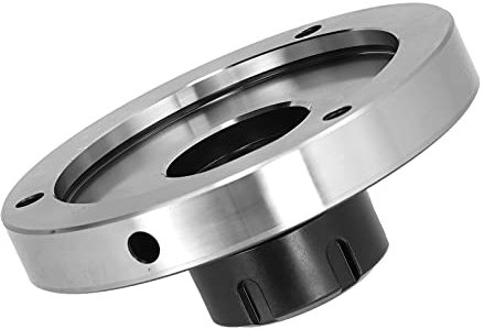 Mandrino a pinza ER32, dado di serraggio per tornio in metallo diametro 32 mm foro dritto compatto per fresatrice per fresatrice CNC(ER32-125(95))