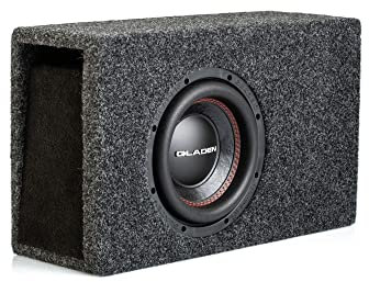 Gladen RSX08 Slim-VB-CU-AV Subwoofer actif Bassreflex 20 cm