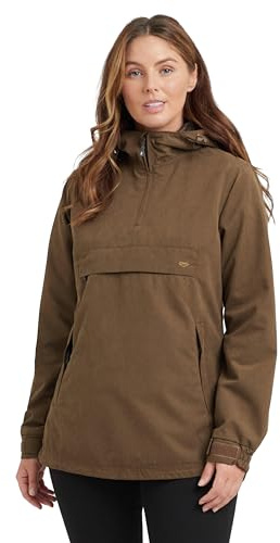 Hoggs of Fife Struther Ladies W/P Field Smock Jacket - Sage 90% polyester/10% nylon, Drop liner membrane