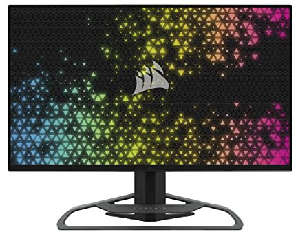 Corsair XENEON 32UHD144 Monitor Gaming - 32 Pollici, IPS UHD (3840 x 2160) AMD FreeSync™ Premium, Frequenza di aggiornamento 144 Hz, 1ms, DisplayHDR600, HDMI 2.1, DisplayPort 1.4, USB-C 3.1 - Nero
