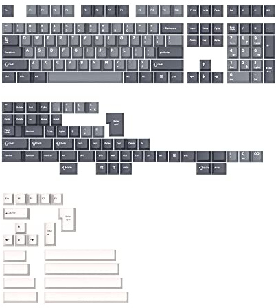 KPREPUBLIC Ghost Judges GJ Apollo Colorway Cherry PBT Doubleshot Tastenkappe für MX Stem Keyboard 60 65 87 104 gh60 xd64 xd68 bm60 bm65 bm80