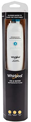 Whirlpool® Filtro de Agua e Hielo para Refrigerador 3 - WHR3RXD1, Filtro de Agua, Paquete Único, Aguamarina