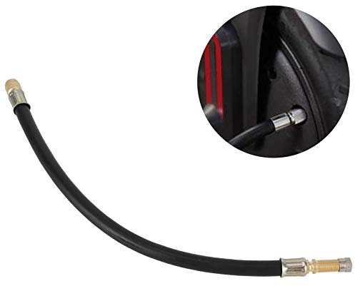 BORDSTRACT Ventilverlängerung, Universeller Flexibler Gummiverlängerungs-Reifenventiladapter Für Autos, LKW, Motorrad, Fahrrad, Wohnmobil, Bus