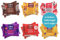 3Bears Pocket Porridge Haferriegel Probier-Set I 12 x 55 g vegane Müsliriegel in den Sorten Dreierlei Nuss, Feiner Kakao, Zimtiger Apfel, Dreierlei Beere, Edle Erdbeere & Mohnige Banane