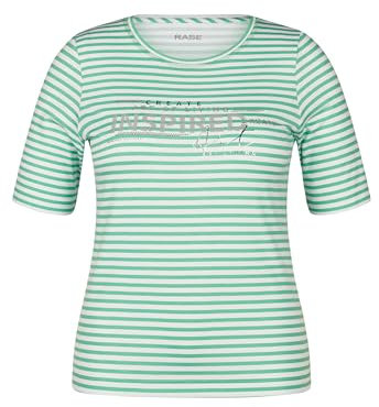 Rabe T-Shirt Gestreift - Rundhals, Kurzarm