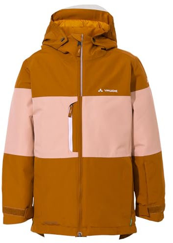 Vaude Unisex Kinder Kids Snow Cup Jacket, Silt Brown/rose, 122/128 EU EU