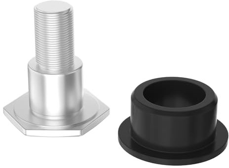 WP1540 WP1550 Handle Bushing w/Bolt Kit Replacement Wacker Neuson newer style WP1540 and WP1550 Plate Compactor only-Wacker Neuson 5100028928 Bolt, 5100004367 Bushing