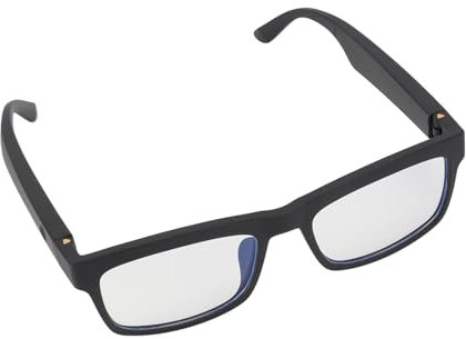 Goshyda Intelligente Brille, Bluetooth-Touch-Steuerung, Intelligente Audio-Sonnenbrille mit Blaulichtfilter, Integriertes Audiosystem, Unterstützt Freisprechen