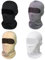 Cagoule Masque Ski, 4 Pcs Cagoule Balaclava, Balaclava élastique, Cagoule avec Cache-Cou, de Protection Contre Les UV pour Sports Hommes Femmes Le vélo Le Scooter l'escalade