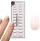 DOONAILS Soft Gel Press On Nails 30er Set Babyboomer Short Square Form Rosa Weiß Nägel zum Aufkleben Full Cover in Salonqualität Fake nails soft gel Short Natürliches & angenehmes Tragegefühl
