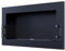 Texas Schwarzer Wandkamin, 4,7 kW, 1,5 Liter Brenner, Gute Brenndauer, einfaches Design.