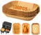 Backpapier für Heißluftfritteuse für Ninja Double Stack XL SL400EU, 100 pcs Verdickung Airfryer Backpapier für Ninja AF400EU, AF300EU, Air Fryer Baking Paper Liners, Foodi Accessories Zubehör