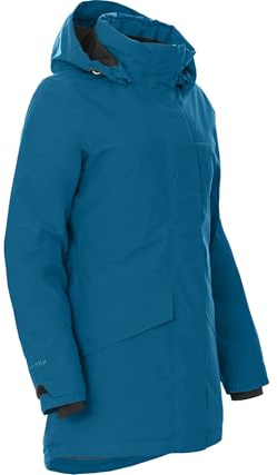 Bergson TUUSULA | Damen Winterparka - Premium Damen Winterparka mit Supra-Tex 20.000 Membran, Normalgrößen, 100% wasserdicht (20.000 mm Wassersäule) & Winddicht, verschweißte Nähte, höchste Atmungsak