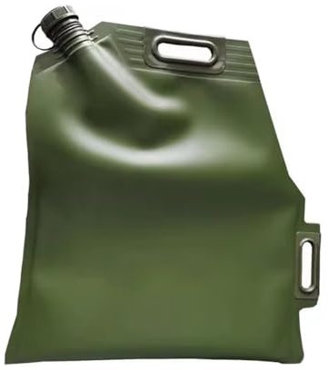 MegLob Sac À Huile Pliable Portable, Vessie Utilitaire pour Transfert D'huile en Toute Sécurité, Bidon D'essence pour Moto, Réservoir De Transfert Diesel Pliable,20l