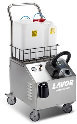 Lavor 8.458.0001 0001 - Generatore di vapore professionale GV 8T Plus 8000 W, 9 bar, 13,50 kg/h, 175 °C temperatura máxima