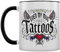 Grindstore Even My Has Tattoos Black Inner 2-Tone Becher Weiß