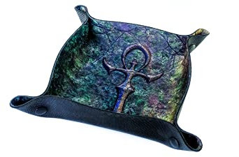 Bandeja de Dados para Juegos de Mesa y RPG - Vampiro: La Mascarada, Mundo de Tinieblas - Vampiric Ankh