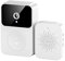 Sonnette sans Fil avec Caméra Sonnette Visuelle Intelligente 1080P HD Vision Nocturne,Audio Bidirectionnel Sonnette Vidéo à Distance sans Fil Intelligente WiFi Sonnette De SéCurité Rechargeable