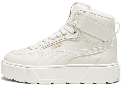 PUMA Karmen Rebelle Mid WTR Damen-Sneaker, Alpinschnee Alpenschnee PUMA Gold, 37 EU
