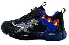 Bull Boys DNAL2208 AB01 T-Rex Negro con luces y Gadgets, Negro , 32 EU