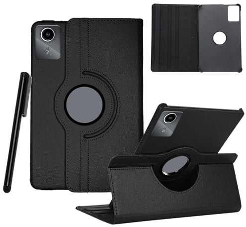 Heremore Coque de Protection pour Lenovo Tab M11 11 Pouces Tablette TB330FU, Housse Support Rotatif 360°, Etui Protection PU Cuir