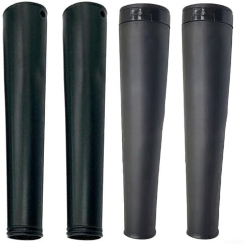 Leaf Blower Air Duct, Suitable For Most Leaf Blowers,Leaf Blower Outlet Pipe Set Includes Options For Both 230mm And 250mm Lengths(6PCS)