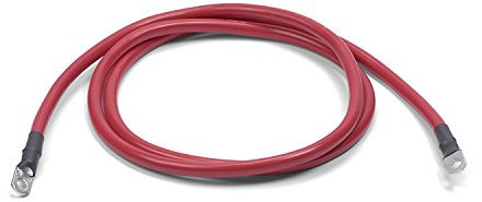 WARN 98498 Parte di ricambio - Cavo elettrico per batteria verricello, rosso: calibro 2, lunghezza 182,9 cm